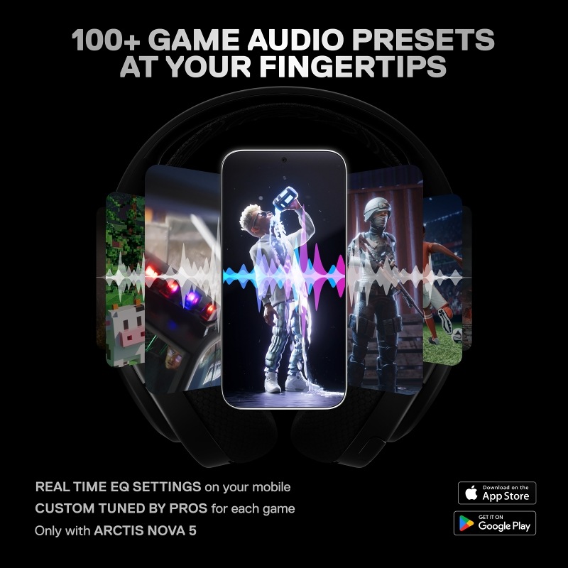 Headset SteelSeries Arctis Nova 5X Wireless biely