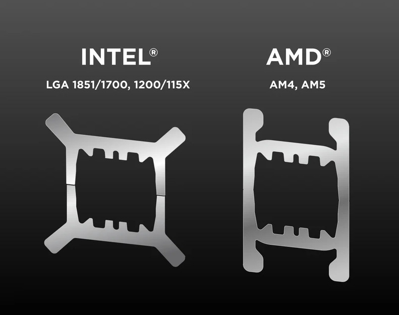 Vodný chladič NZXT Kraken 280 ELITE RGB Kompatibilita NZXT Kraken 280 ELITE RGB
