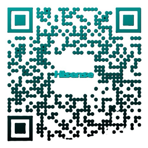 Televízor Hisense 55U8Q QR kód na zobrazení 3D modelu