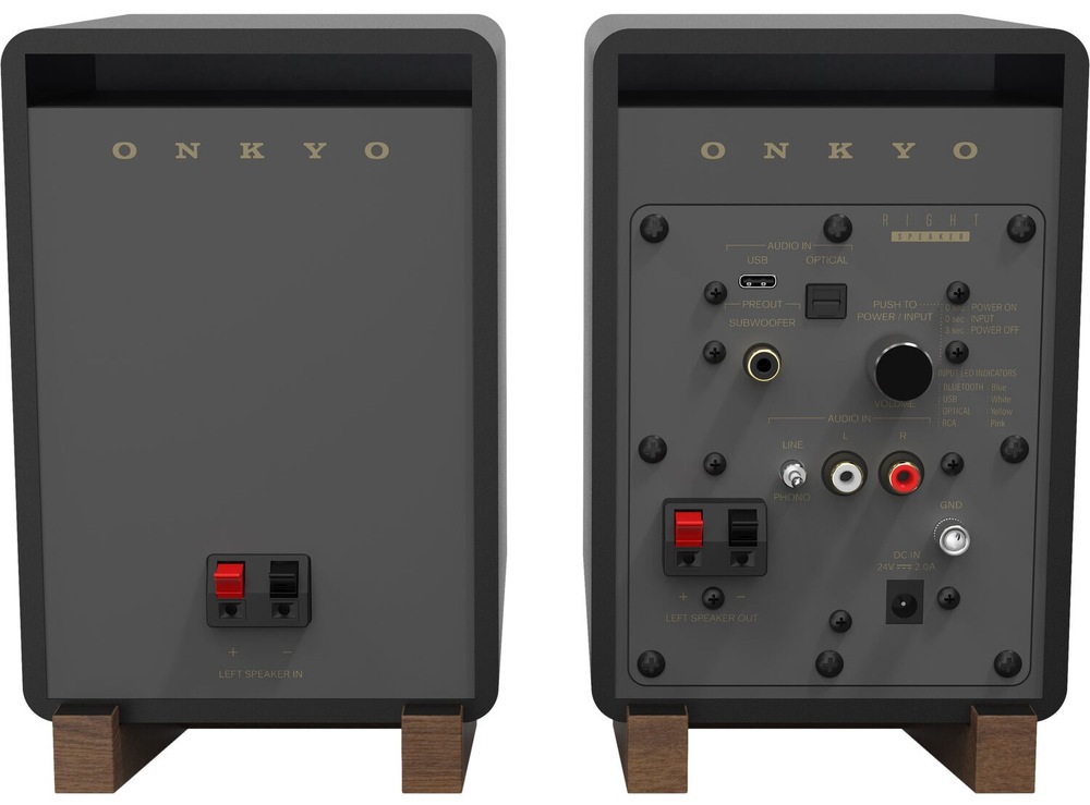 Reproduktory Onkyo Creator Series GX-10DB (2 ks) čierne Repro ONKYO Creator Series GX-10DB majú Bluetooth 5.3 LE Audio pre kvalitné bezdrôtové streamovanie