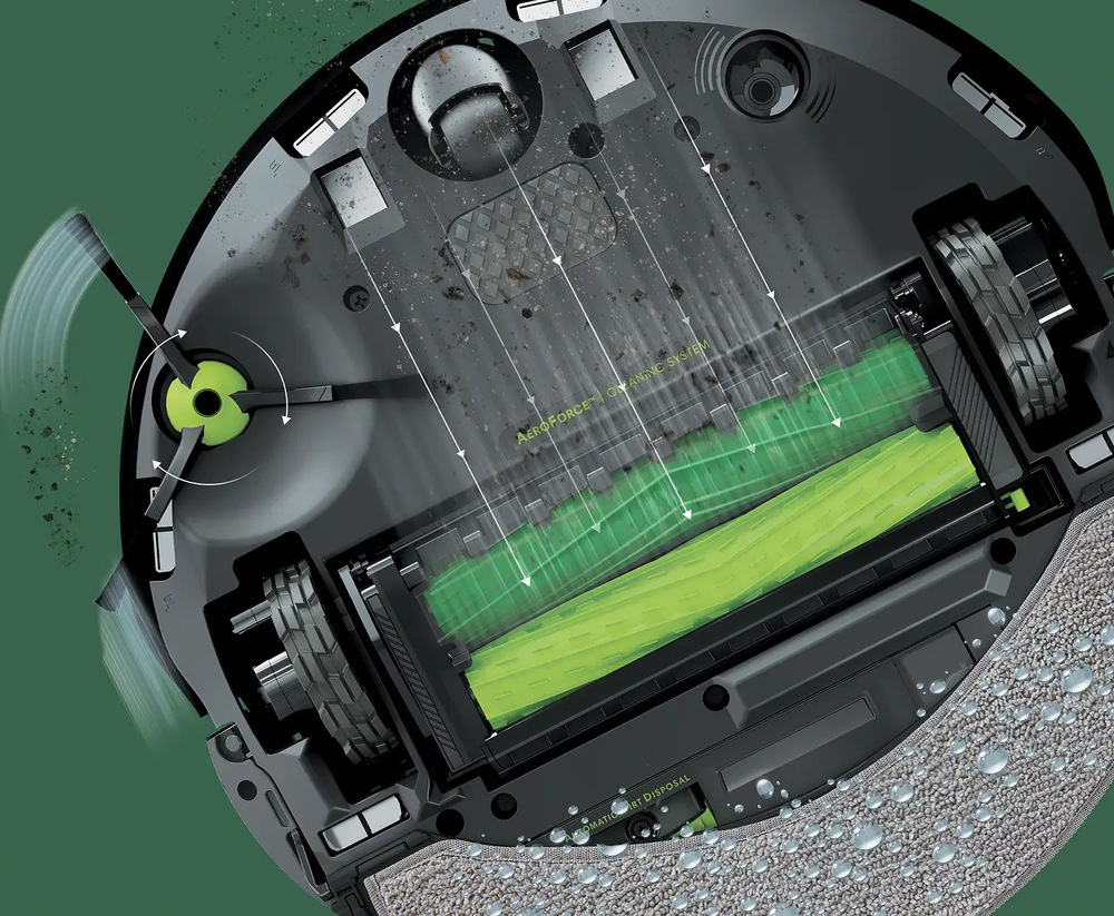 Robotický vysávač iRobot Roomba Combo j7 čierny Robotický vysávač iRobot Roomba Combo j7 čierny