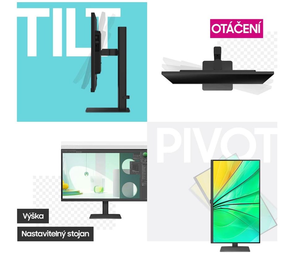 Monitor Samsung ViewFinity S8 čierny Samsung ViewFinity S8 (S80UD)