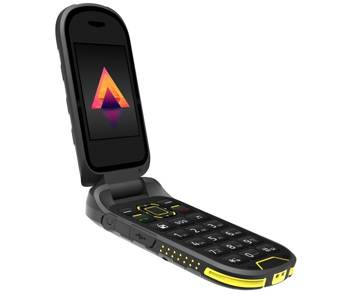 Mobilný telefón myPhone Hammer Bow LTE čierny/oranžový Mobilný telefón myPhone Hammer Bow LTE čierny/oranžový