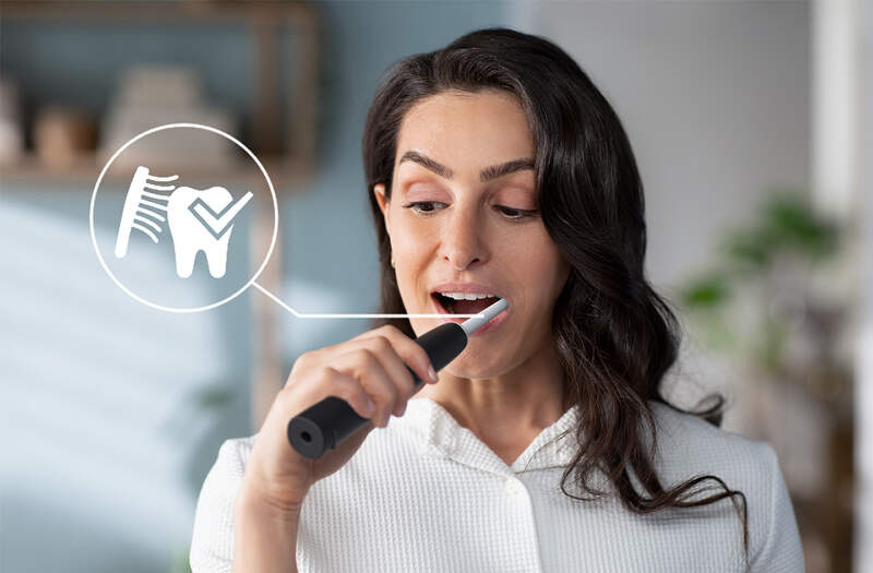 Zubná kefka Philips Sonicare 3100 HX3673/14 čierny Zubná kefka Philips Sonicare 3100 HX3673/14 čierny