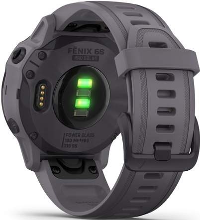 Inteligentné hodinky Garmin fenix6S Solar - Amethyst/Shale Band (MAP/Music)