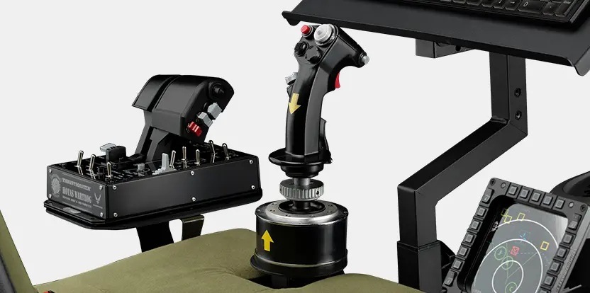 Letecký kokpit Next Level Racing Boeing Flight Simulator Military khaki