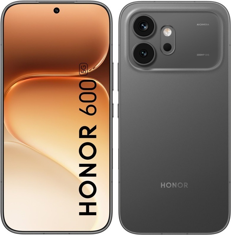 Chytrý telefón HONOR 600, čierna farba