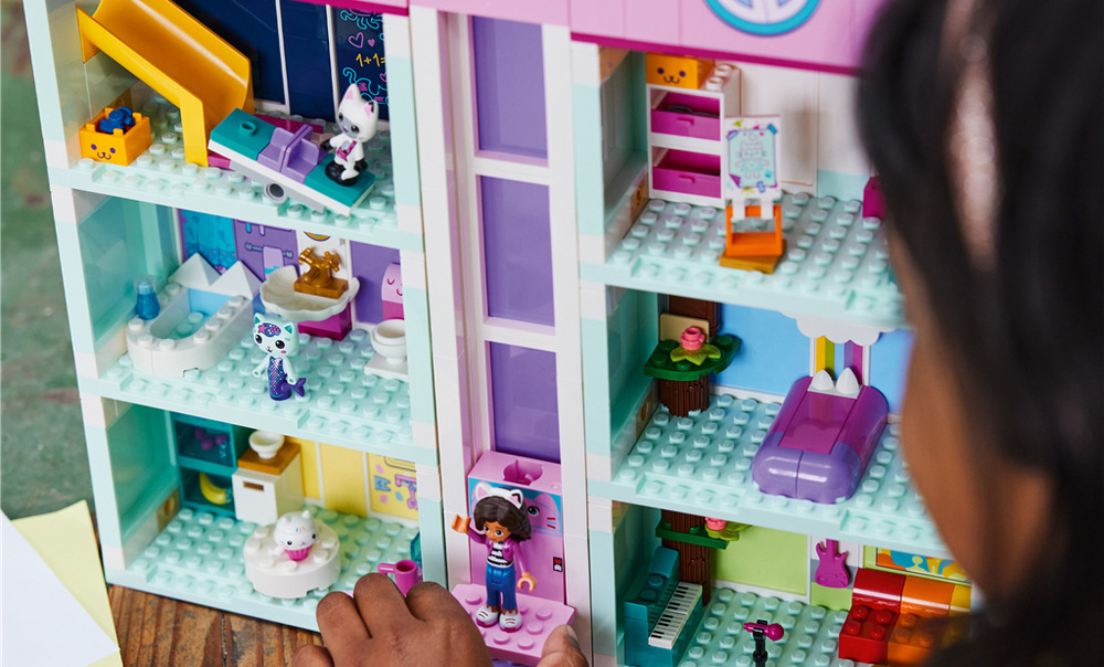 Stavebnica LEGO® Gábinin kouzelný domek 10788 Gábinin kouzelný domek Veľká začiatočnícka kocka a obrázkový návod uľahčia deťom prvé stavanie a pomôžu rozvíjať ich zručnosti