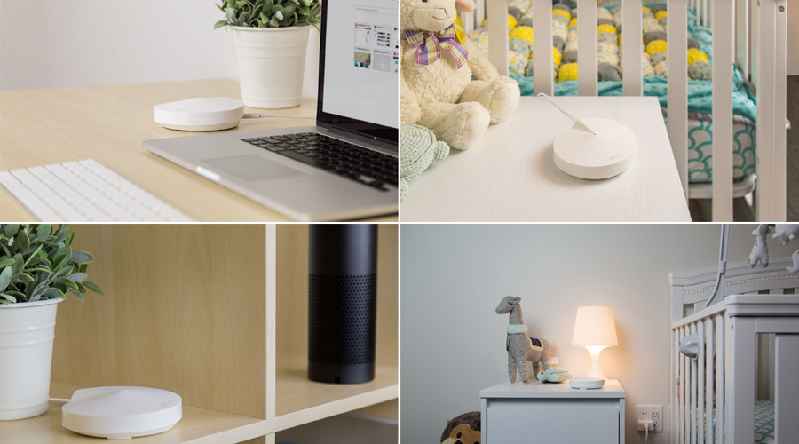 Kompletný Wi-Fi systém TP-Link Deco M5 (1 ks) biely Komplexní Wi-Fi systém TP-Link Deco M5