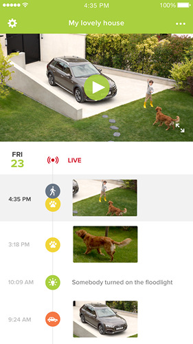 IP kamera Netatmo Smart Outdoor Camera with Siren čierna IP kamera Netatmo Smart Outdoor Camera with Siren čierna