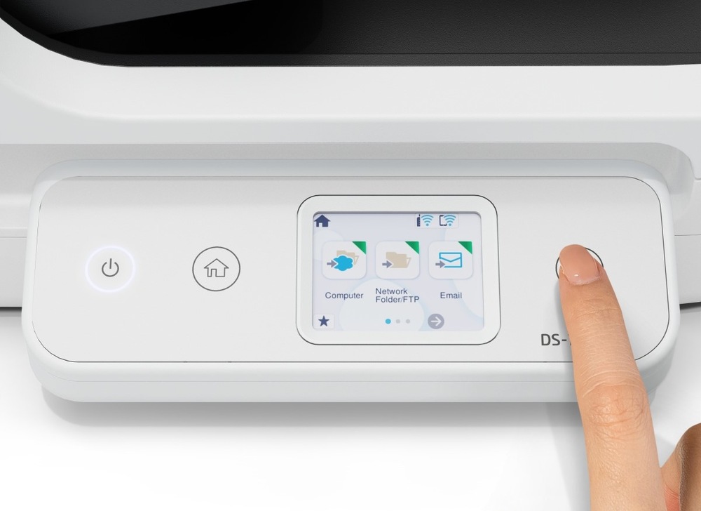 Skener Epson WorkForce DS-1760WN biely