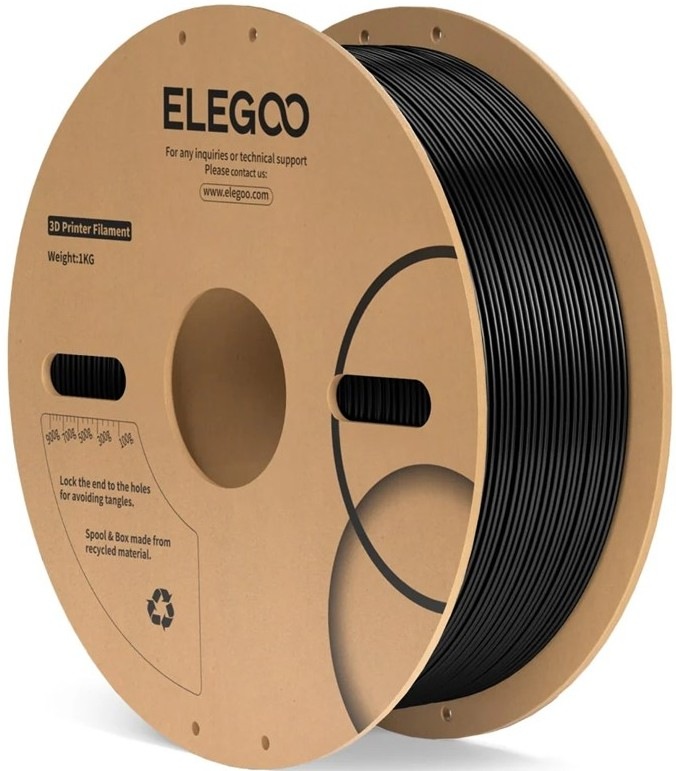 Filament Elegoo TPU 1,75mm čiernej farby