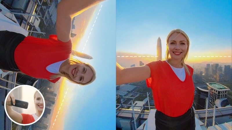 Outdoorová kamera Insta360 ONE X2 čierna/sivá Outdoorová kamera Insta360 ONE X2 čierna/sivá