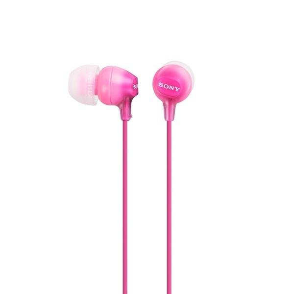 Slúchadlá Sony MDREX15LPPI.AE ružová
