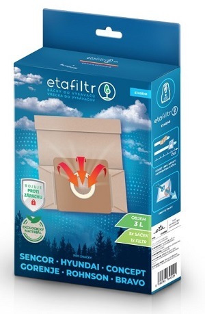 ETAFilter vrecká do vysávačov ETA, Hoover, LG