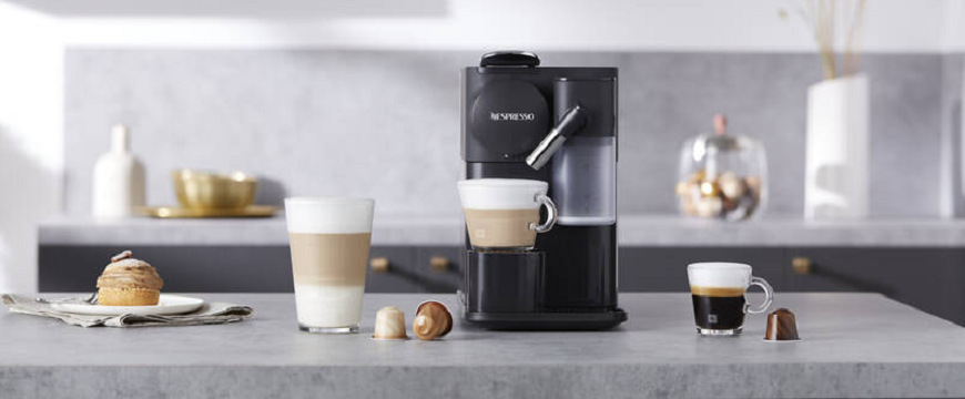 Kapsulový kávovar De'Longhi Nespresso Lattissima One EN 510.B čierny Kapsulový kávovar De'Longhi Nespresso Lattissima One EN 510.B čierny