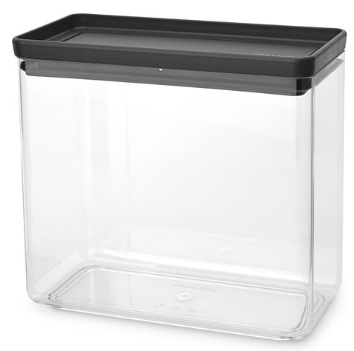Dóza na potraviny Brabantia Tasty + 3,5 l, dark grey