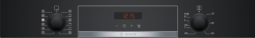 Rúra Bosch Serie 4 HQA574BB3 pyrolýza čierna BOSHQA574BB3_panel