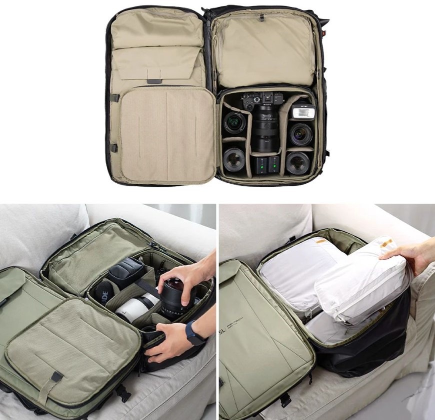 Taška cestovná PGYTECH OneMo Travel Backpack 35L zelená Taška cestovná PGYTECH OneMo Travel Backpack 35L - zelená
