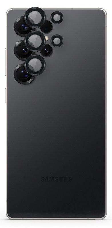 Tvrdené sklo Spello by Epico pre Samsung Galaxy S26 Ultra 5G, čierna farba