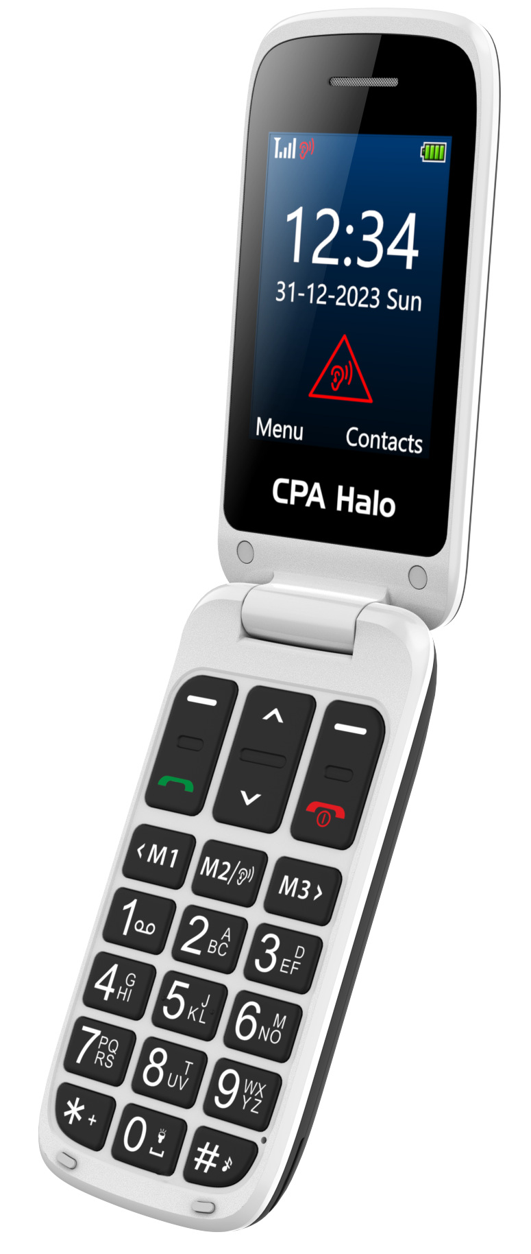 Mobilný telefón CPA Halo 25 Senior čierny