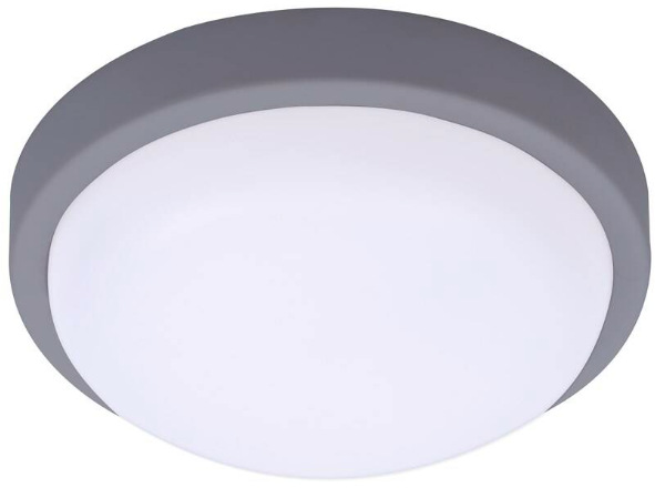 Stropné svietidlo Solight okrúhle, 13W, 910lm, 4000K, IP54 - šedé