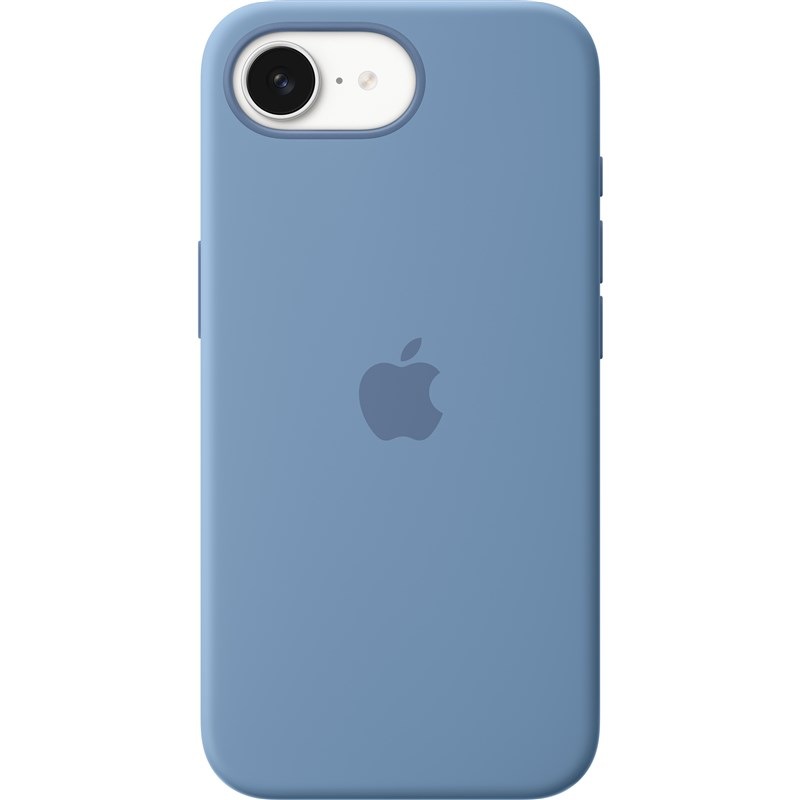 Kryt na mobil Apple iPhone 16e Silicone Case – ľadovo modrý