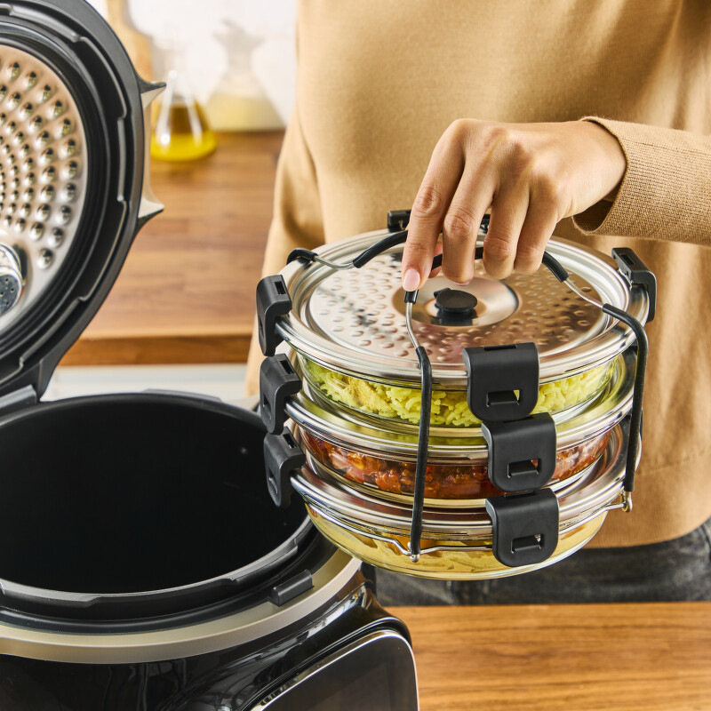 Sada príslušenstva Tefal XA6130E0 Cook4me Batchcooking sklo Sada príslušenstva Tefal XA6130E0 Cook4me Batchcooking sklo