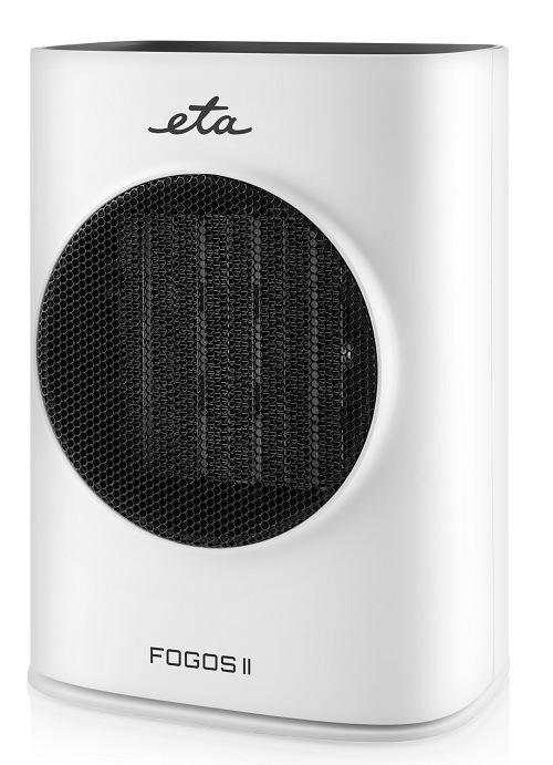 Teplovzdušný ventilátor ETA Fogos II, biely