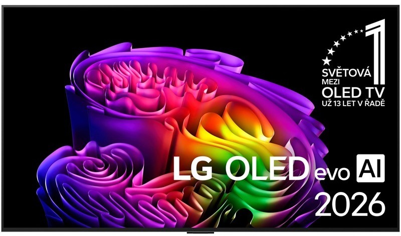 Chytrá televízia LG OLED97G64LW s realistickým obrazom, čierna farba