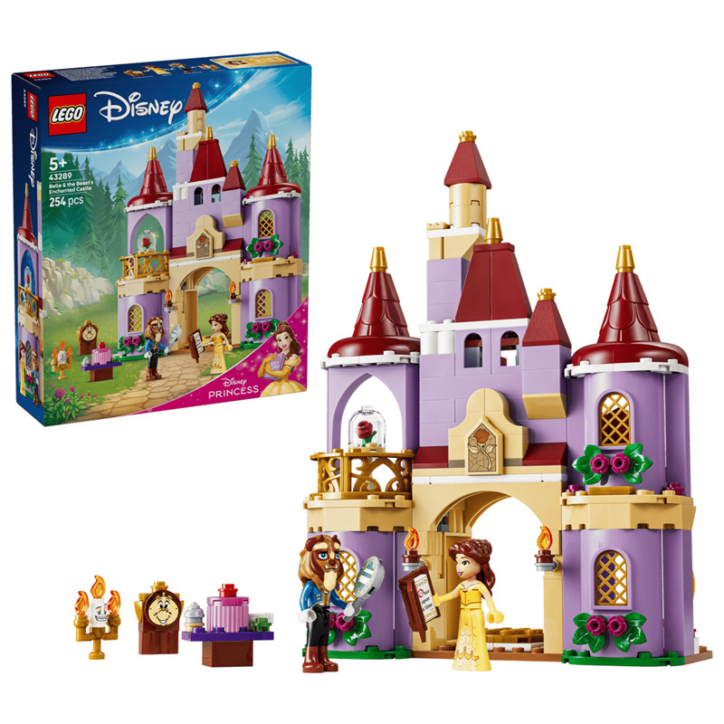 Stavebnica LEGO® │ Disney 43289 Kráska a zviera: Začarovaný zámok