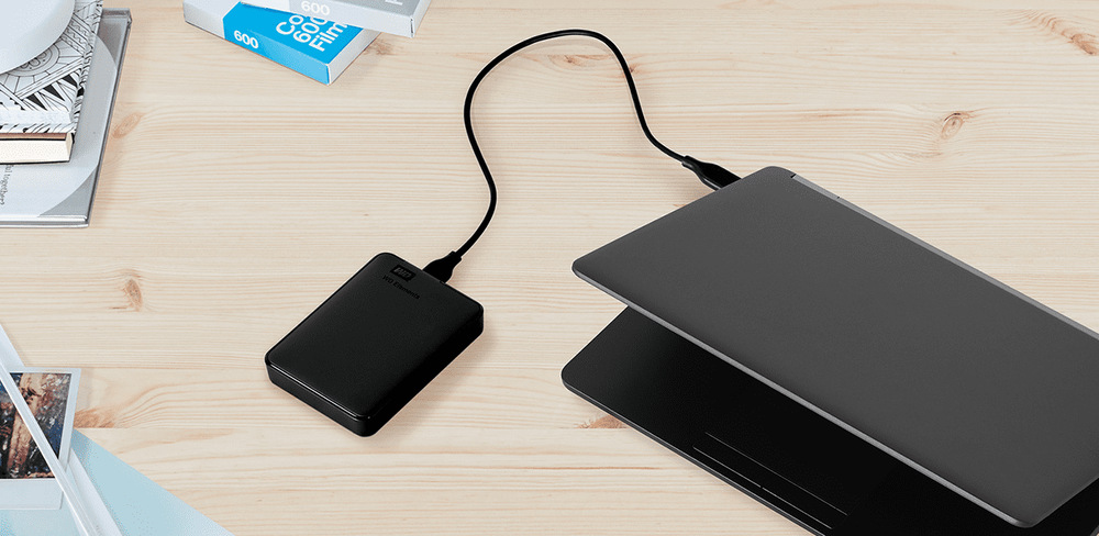 Externý pevný disk Western Digital Elements Portable 1TB čierny Externý pevný disk Western Digital Elements Portable 1TB čierny