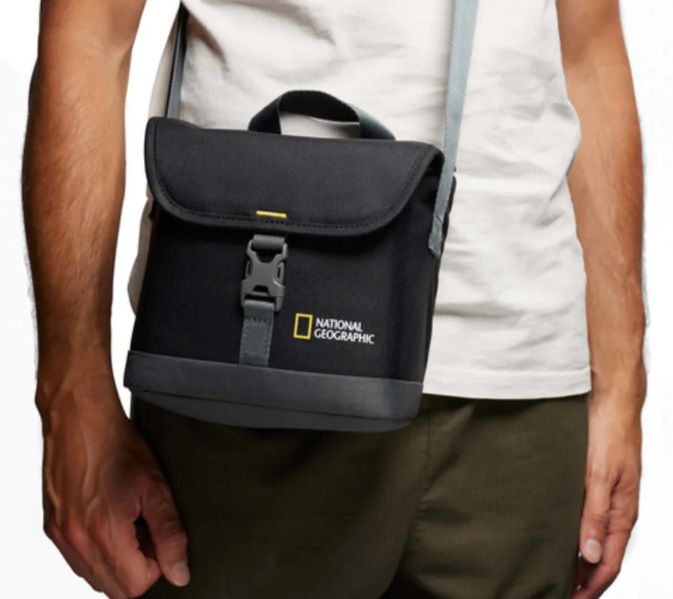 Brašna National Geographic Camera Shoulder Bag Small čierny Brašna National Geographic Camera Shoulder Bag Small čierny