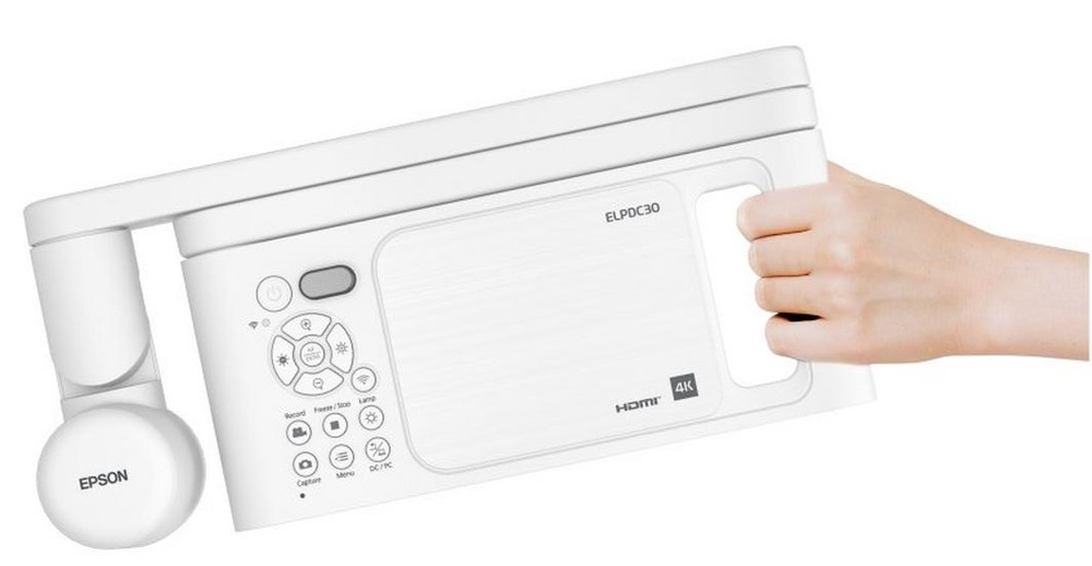 Projektor Epson ELPDC30 biely Projektor Epson ELPDC30 biely