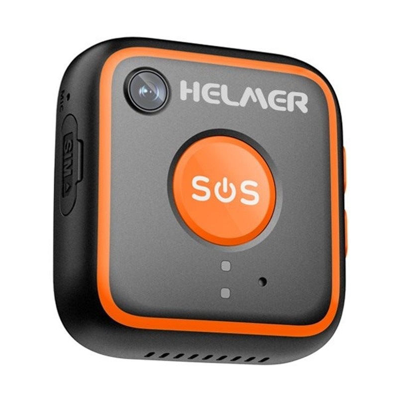 Lokátor Helmer LK 717 + prívesok čierny/oranžový