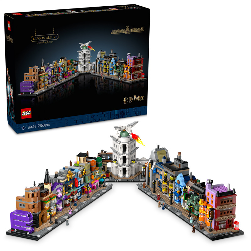 Stavebnice LEGO® Harry Potter™ 76444 Kúzelnícke obchody na Priečnej ulici