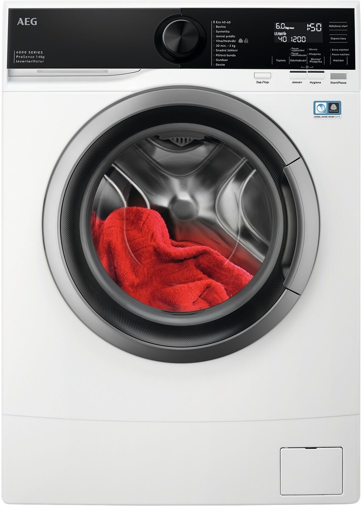 Práčka AEG ProSense™ 6000 LSR6E26SC biela Práčka AEG ProSense™ 6000 LSR6E26SC biela