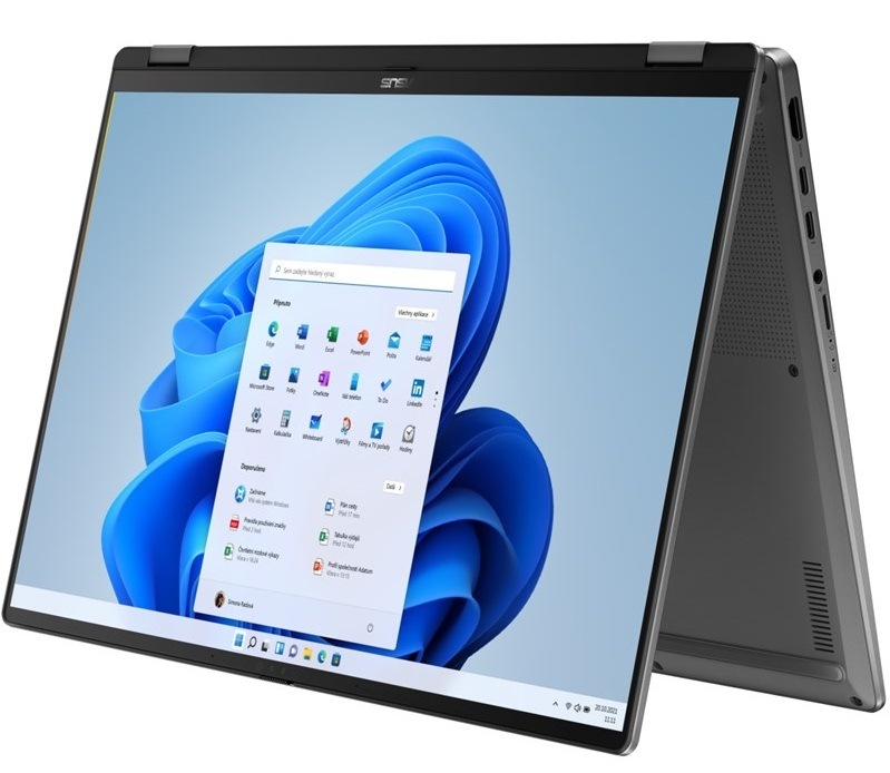 Notebook Asus Vivobook 16 Flip sivý
