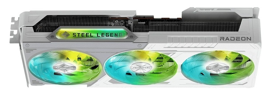 Grafická karta ASRock Radeon RX 9070 XT Steel Legend 16G