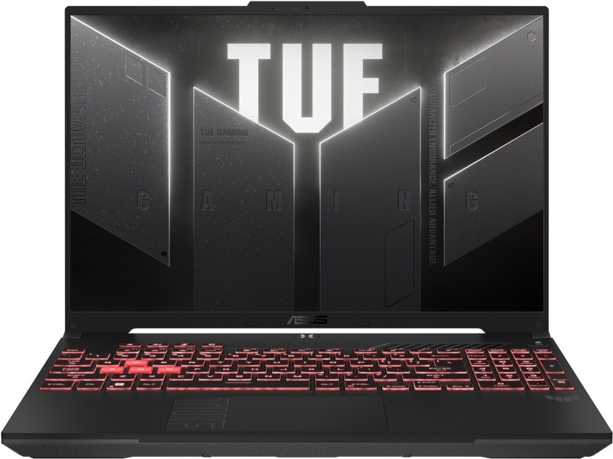 Notebook Asus TUF Gaming A16 čierny/sivý Herný notebook Asus TUF Gaming A16 so 16-palcovým displejom a podsvietenou klávesnicou