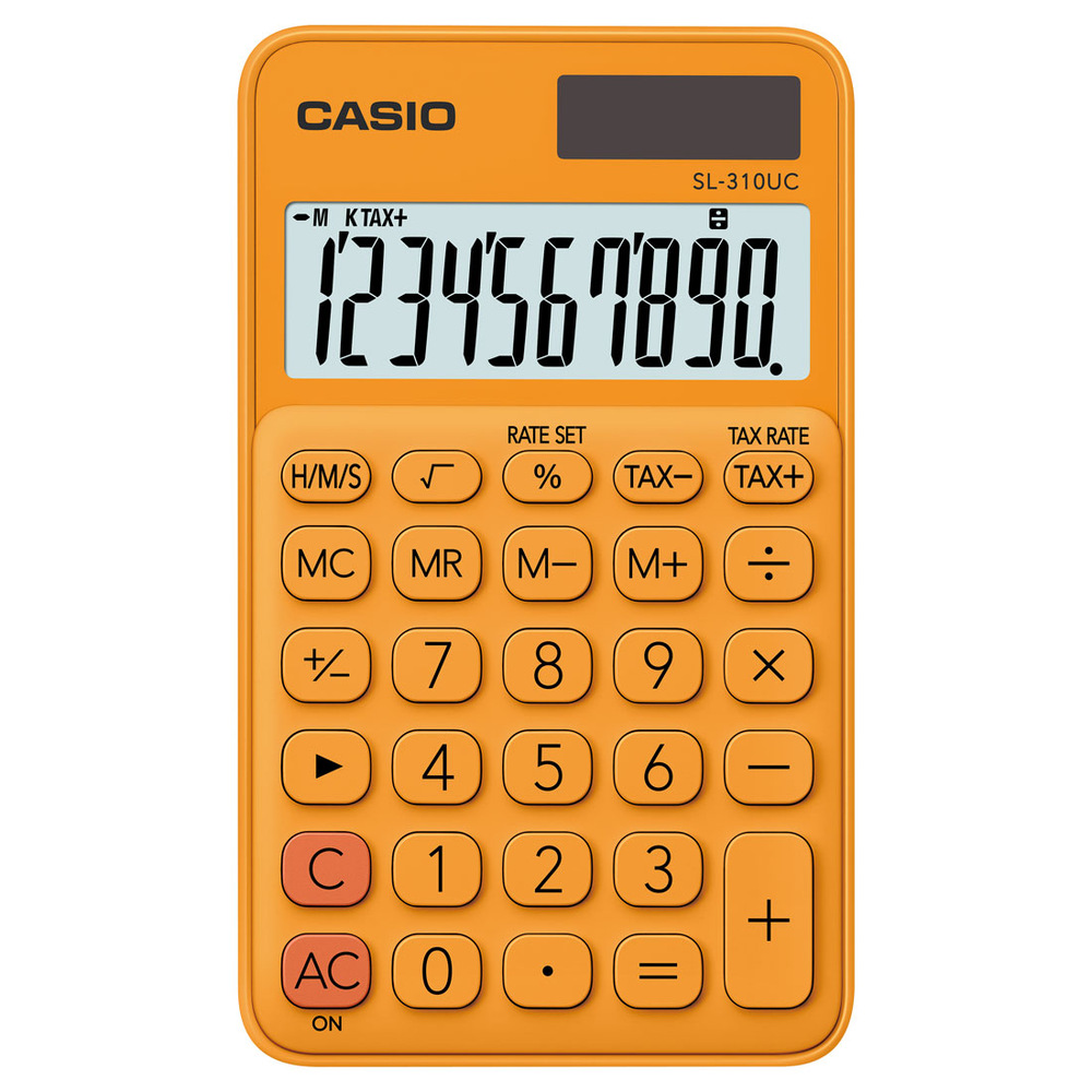 Kalkulačka Casio SL 310 UC RG oranžová