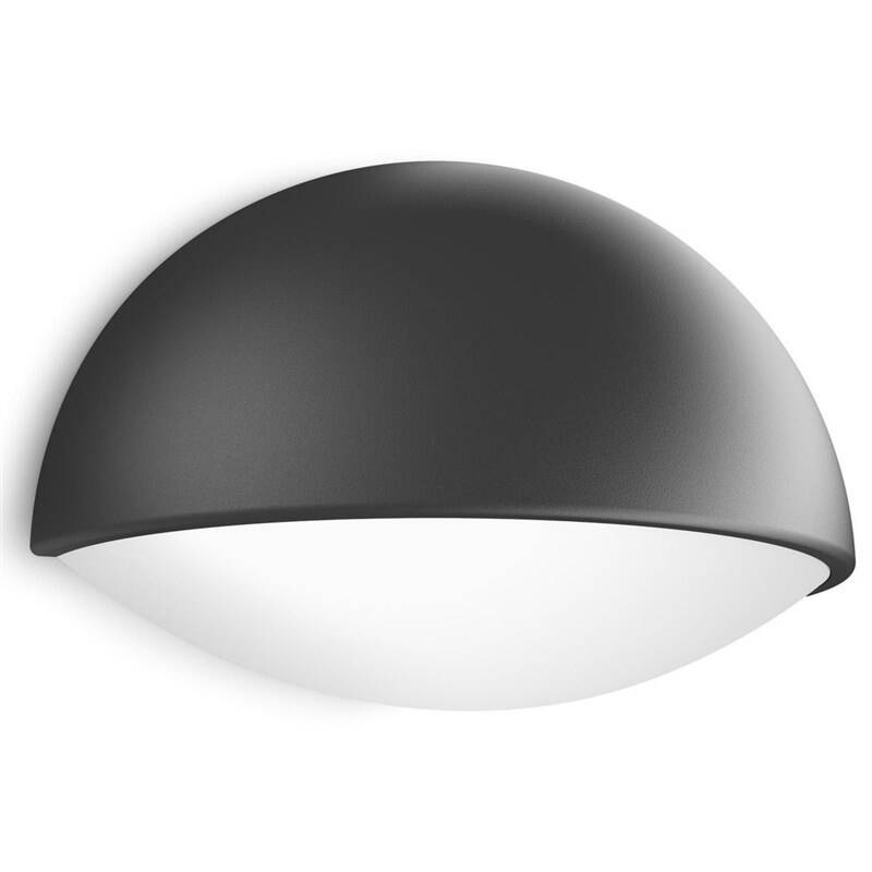 Nástenné svietidlo Philips Dust, LED - antracitové