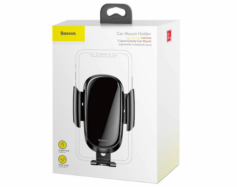 Držiak na mobil Baseus Future Phone holder čierny Držiak na mobil Baseus Future Phone holder čierny