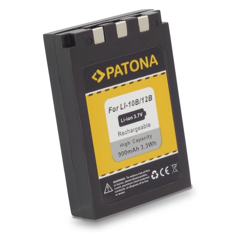 Batéria PATONA pre Olympus Li-12B / Li-10B 900mAh