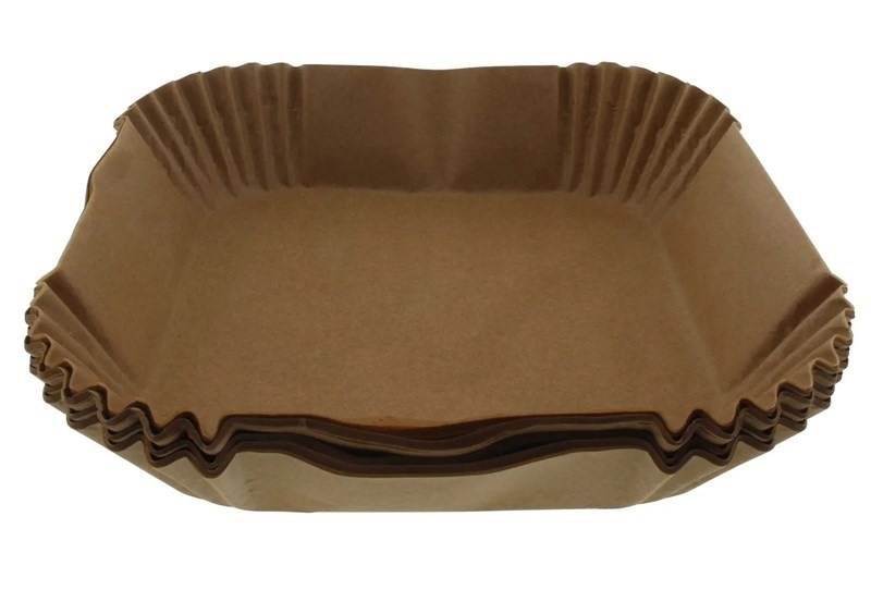 Papierové formy Scanpart SCA2910070004, 16 × 16 cm, 100 ks hnedá