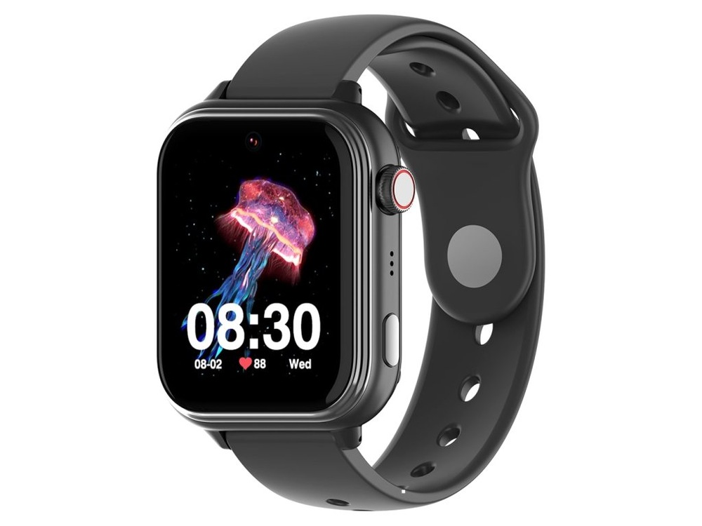 Inteligentné hodinky ARMODD Kidz GPS AI čierne Čierne múdre hodinky ARMODD Kidz GPS AI