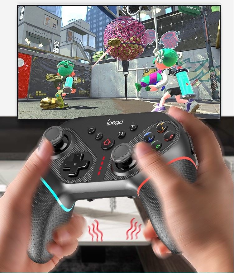 Gamepad iPega SW038S Wireless pre Nintendo Switch/Android/PS 3/Windows zelený iPega SW038S Ninja Run (PG-SW038S)