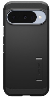 Kryt na mobil Spigen Tough Armor MagSafe na Google Pixel 10 Pro/Pixel 10 čierny Kryt na mobil Spigen Tough Armor MagSafe na Google Pixel 10 Pro/Pixel 10 čierny