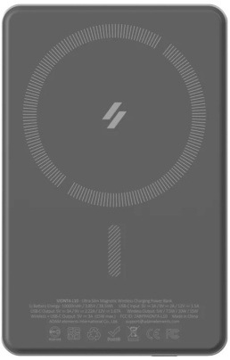 Powerbank ADAM Elements VIONTA L10 Ultra Slim 10000 mAh strieborná Precízne spracovanie hliníkového puzdra powerbanky ADAM Elements VIONTA L10 Ultra Slim.