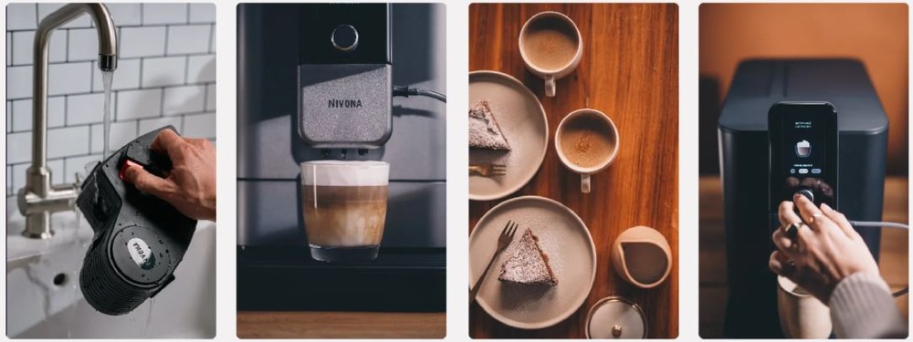 Automatický kávovar Nivona NIVO 8141 Hot-Cold Coffee Pro čierny Varianty použitia kávovaru Nivona